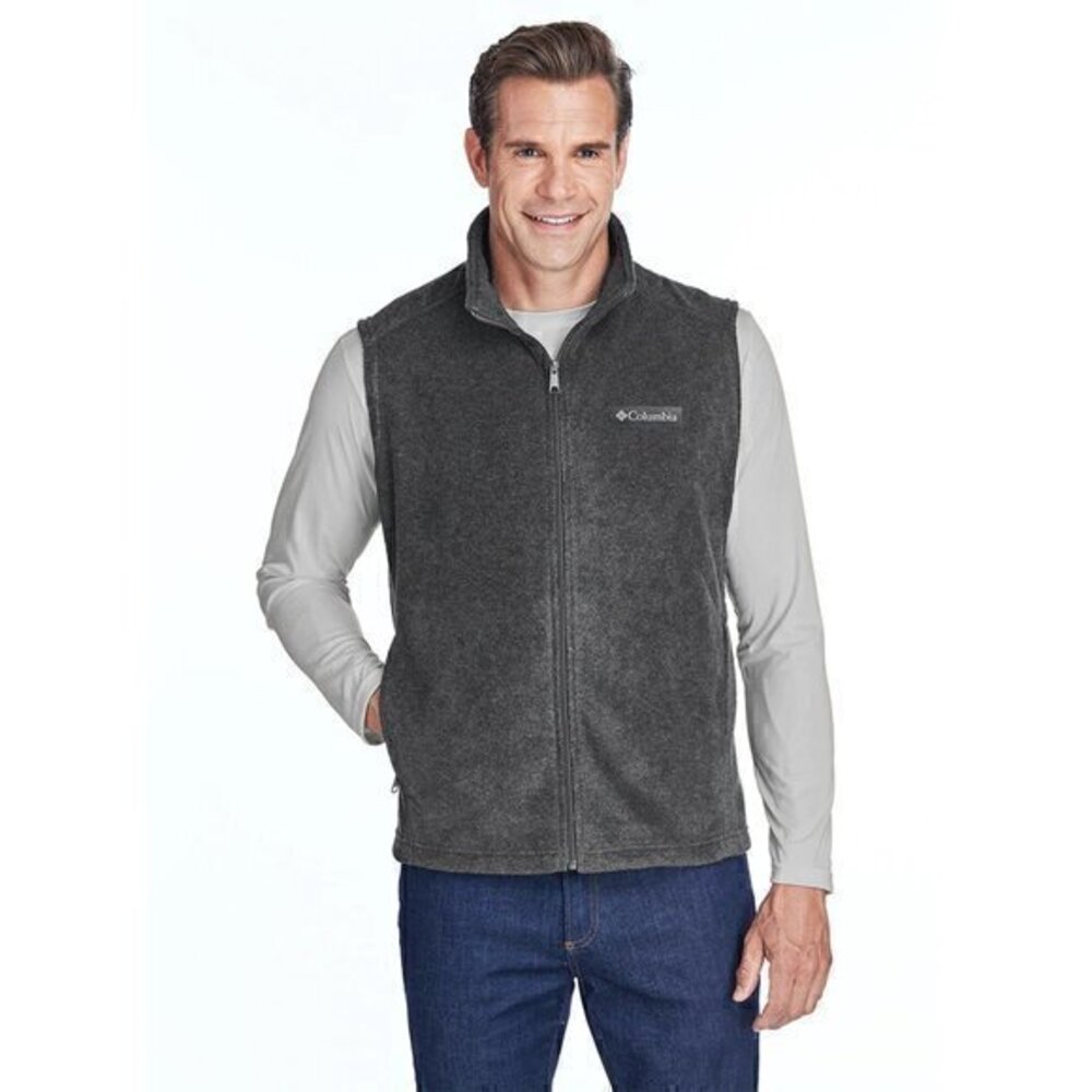 [Columbia] Gray Zip Up Vest - Size XL